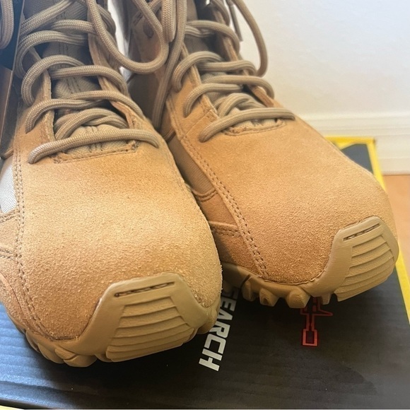 Belleville Boots 7.5 Tactical Research TR303 Suede Desert Tan Combat Military - Picture 4 of 16
